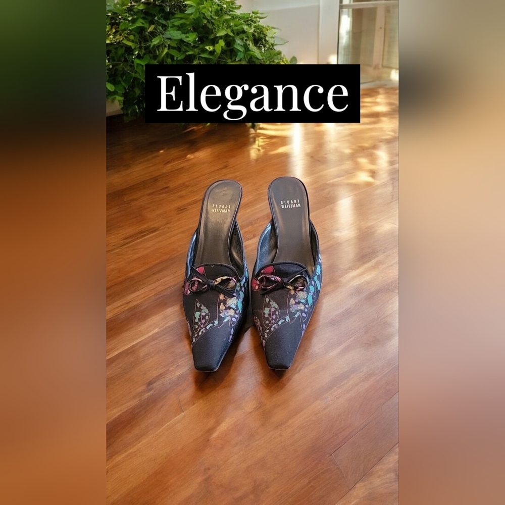 HP STUART WEITZMAN kitten heels - Picture 2 of 10